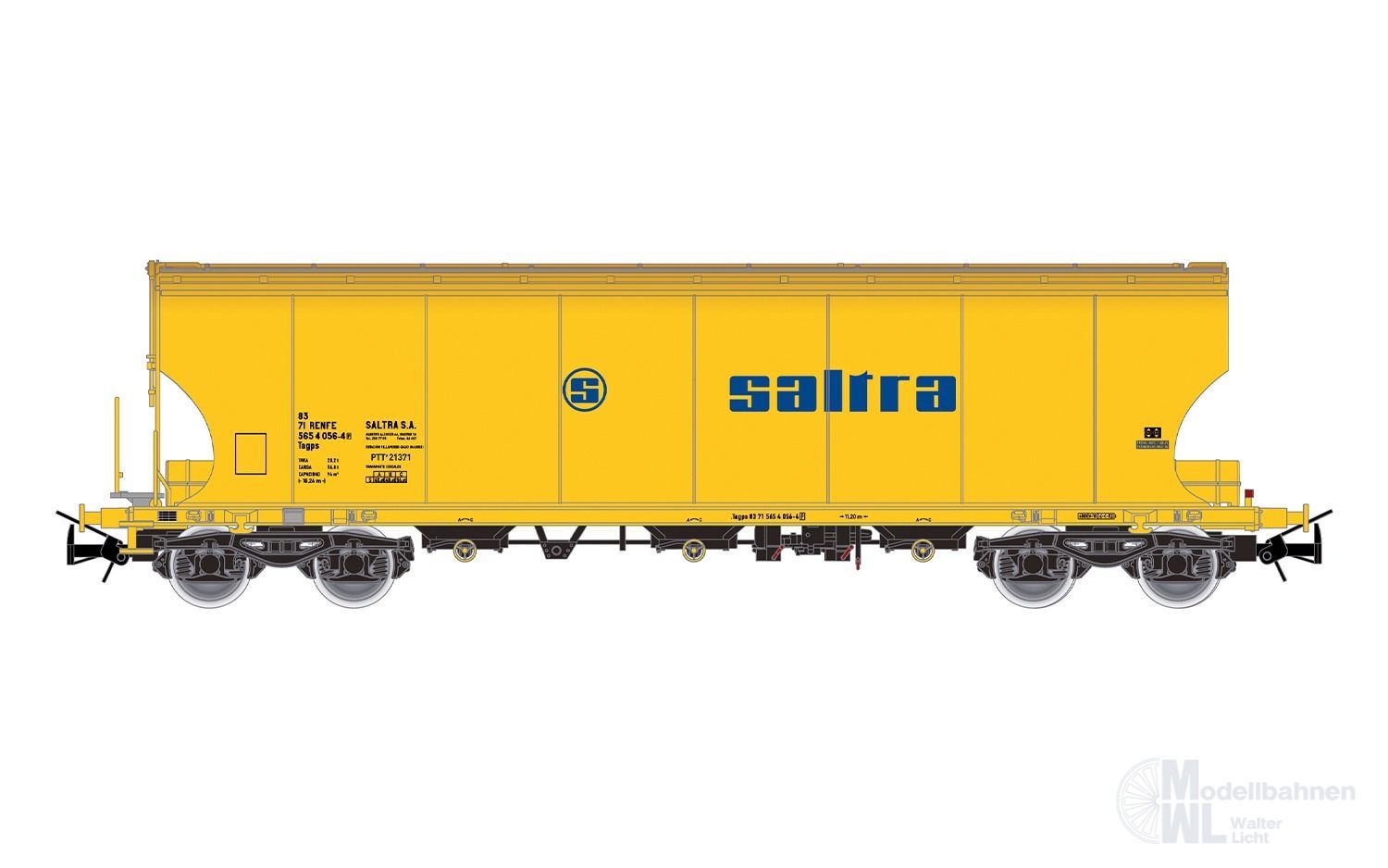 Electrotren 6091 - Getreidesilowagen RENFE Ep.IV/V Saltra H0/GL