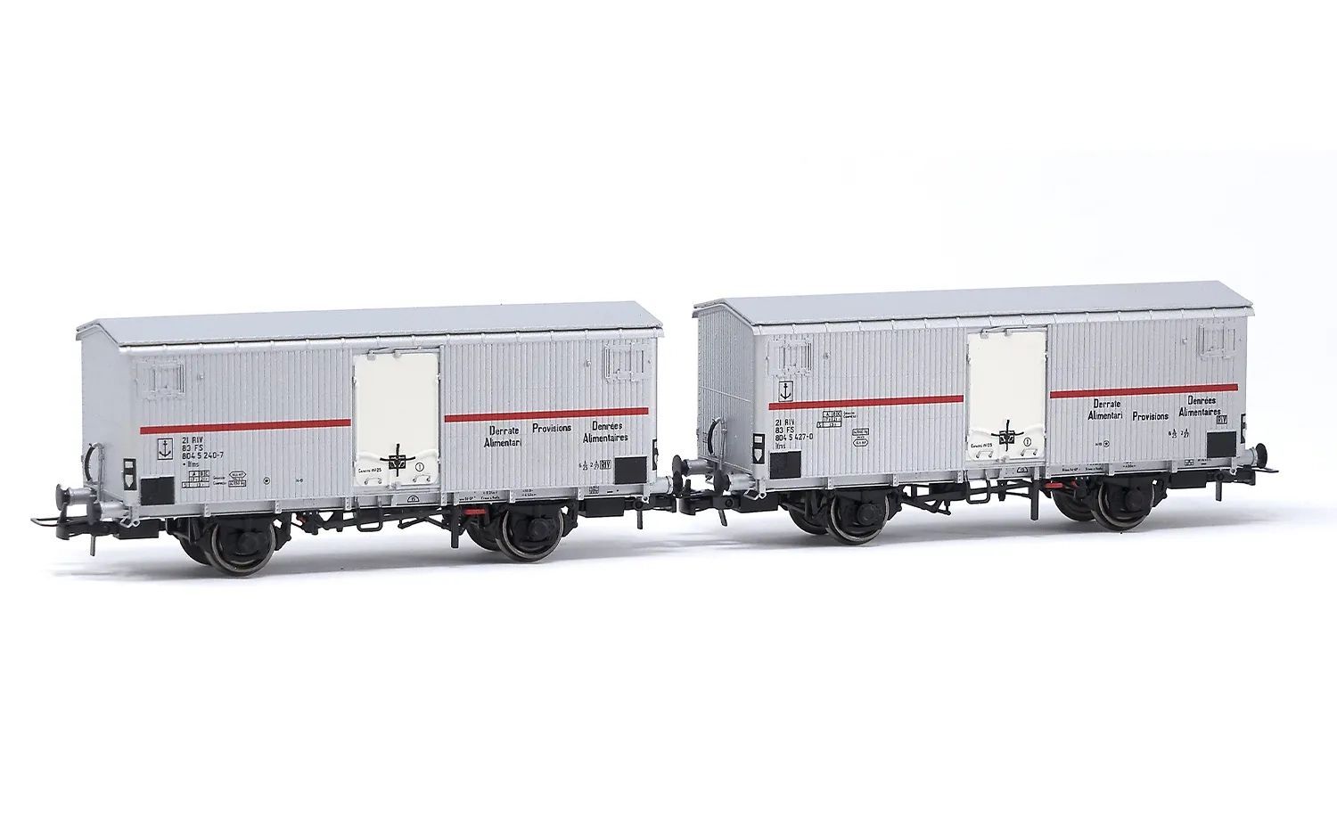 Rivarossi 6604 - Kühlwagen Set FS Ep.IV 2.tlg. H0/GL