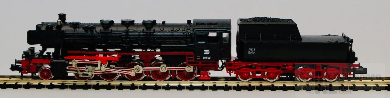 Fleischmann 7025 - FLEISCHMANN - Dampflok BR 50 662 DB Ep.III mit Faulhabermotor N 1:160