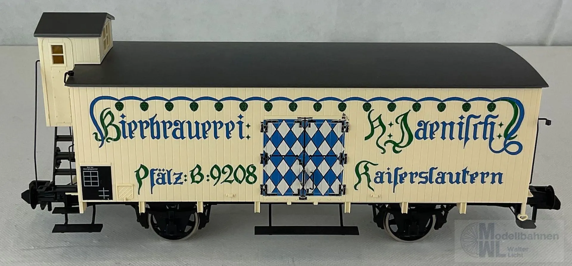 Märklin 58313 - MÄRKLIN - Güterwagen ged. G10 Ep.I Jaenisch Bräu Spur 1