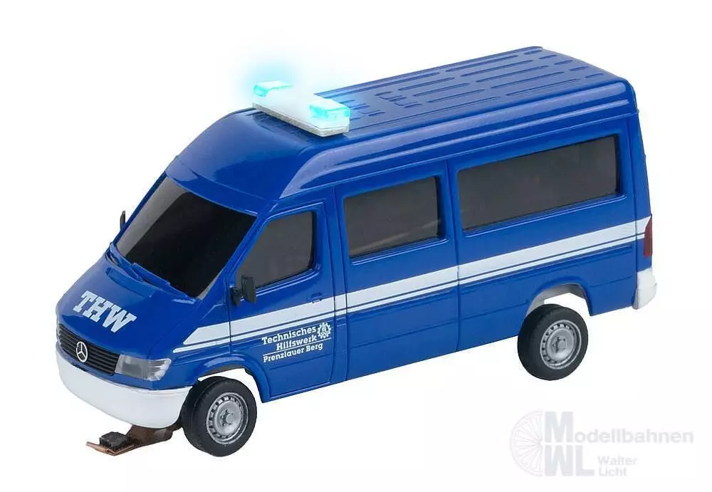 Faller 161427 - Mercedes-Benz Sprinter THW mit Blaulicht HERPA H0 1:87
