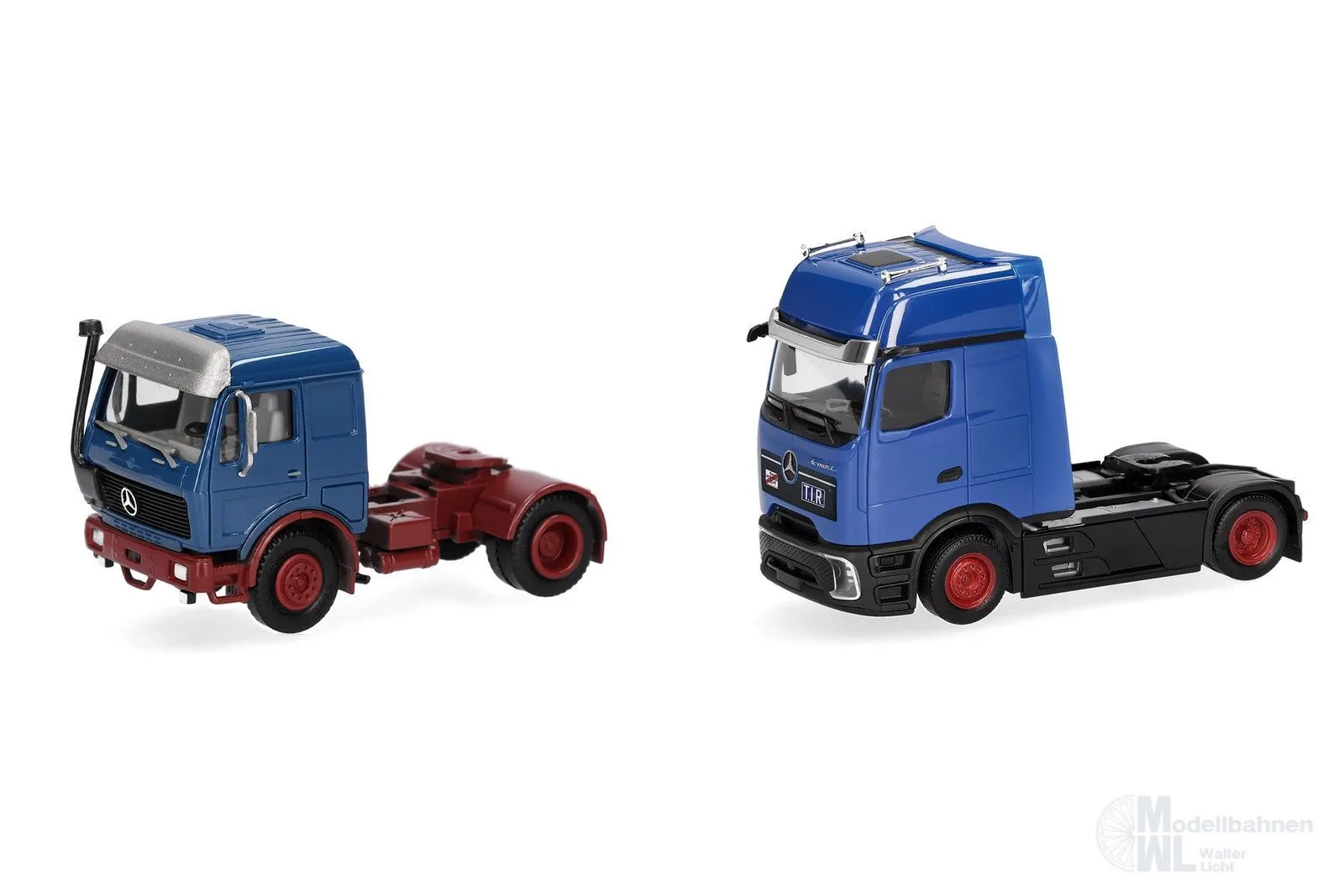 Herpa 322409 - Mercedes-Benz Zugmaschinen-Set NG80 und ProCabin H0 1:87