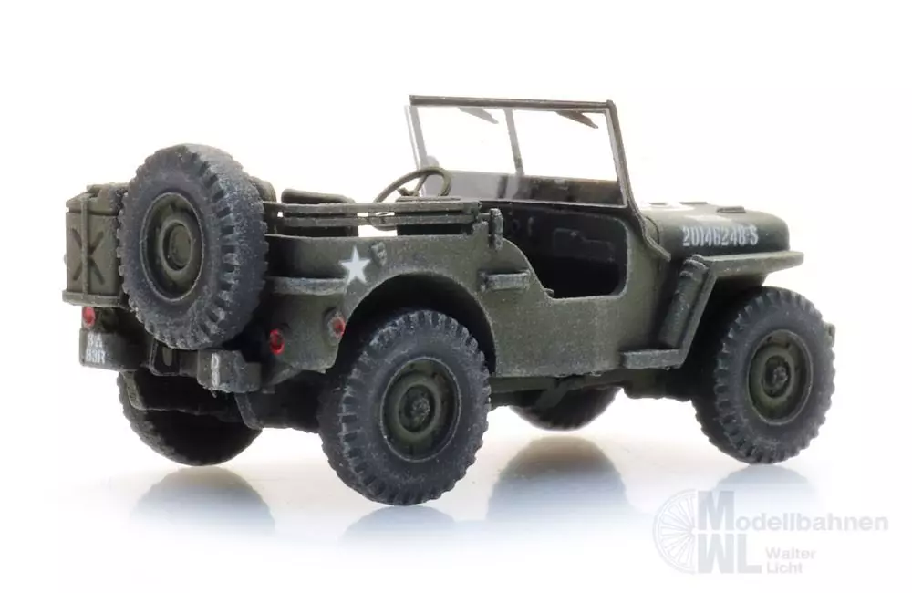 ARTITEC b.v. 1720032 - US Willys Jeep 1:72 BAUSATZ