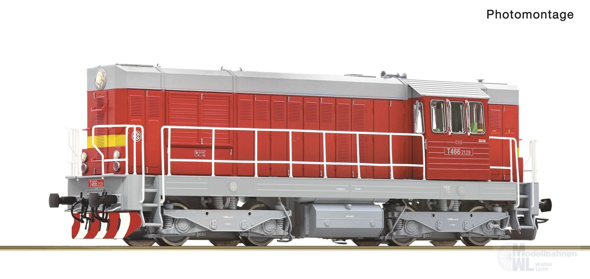 Roco 7300062 - Diesellok T 466.2129 CSD Ep.IV H0/GL