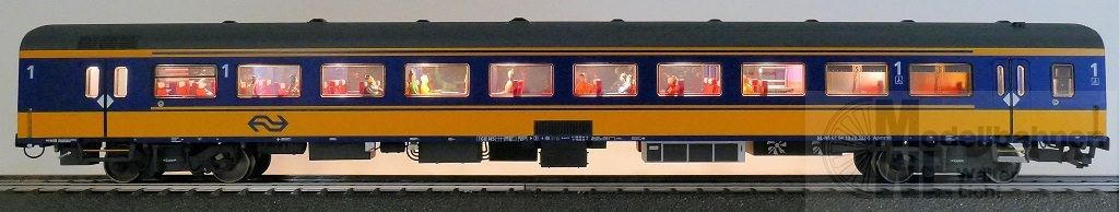 Exact Train 11153 - Personenwagen NS Ep.VI 1.Kl. Apmz10 H0/GL Exact Train 11153 - Personenwagen NS Ep.VI 1.Kl. Apmz10 H0/GL