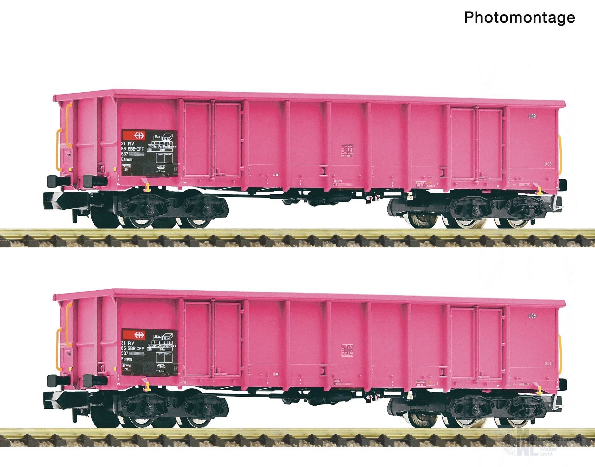 Fleischmann 6660163 - Güterwagen Set SBB Ep.V/VI EANOS N 1:160