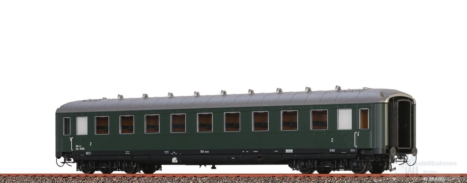 Brawa 51104 - Schürzenwagen ÖBB Ep.III B4üh 30 605 H0/GL BASIC