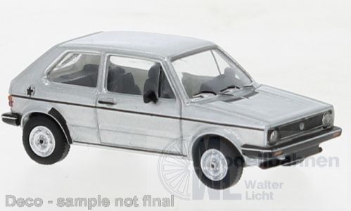 PCX-Models 870524 - VW Golf I silber 1980 H0 1:87
