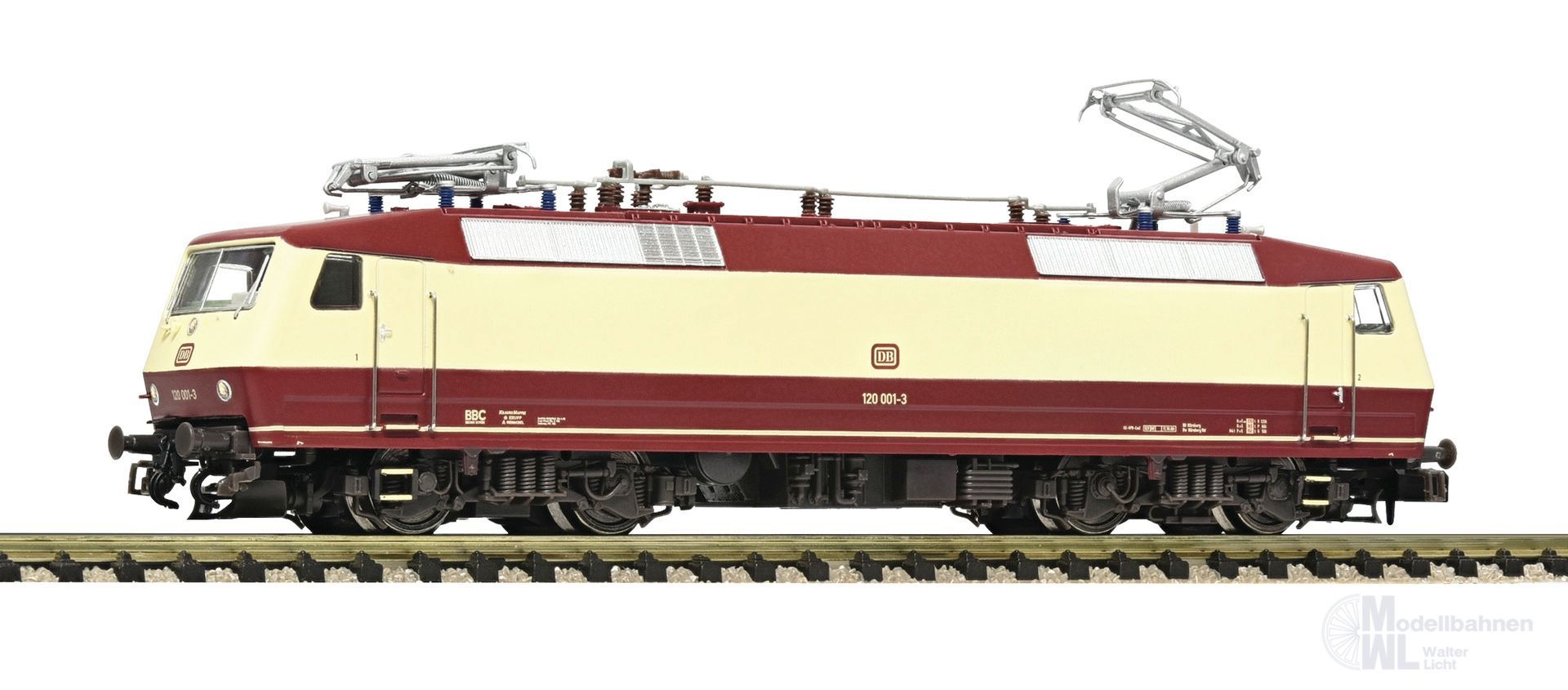 Fleischmann 7570059 - E-Lok BR 120 001-3 DB Ep.IV N 1:160 Sound