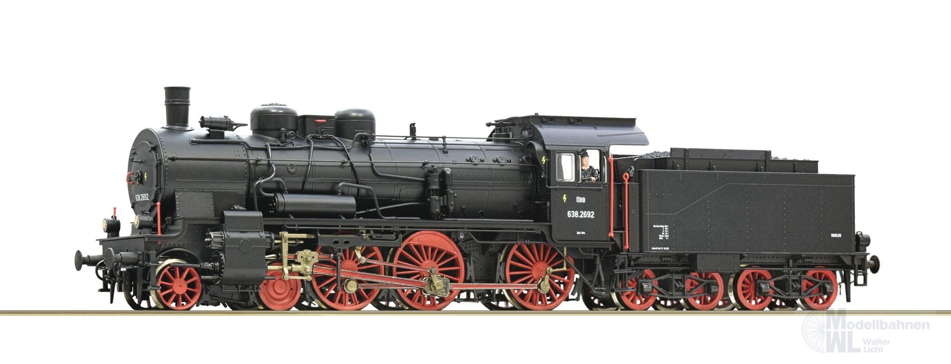 Roco 71393 - Dampflok BR 638.2692 ÖBB Ep.III H0/GL