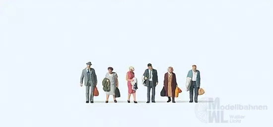 Preiser 79140 - Reisende N 1:160