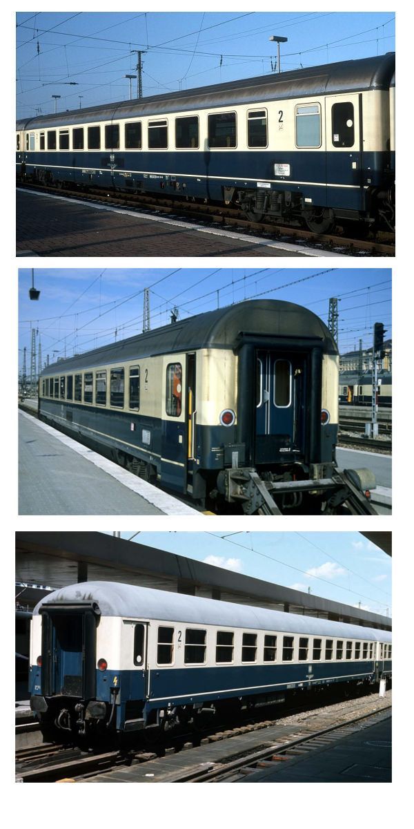 LS Models 46252 - Personenwagen Set IC Tiziano Avmz / Bpmz / Bm  Ep.IVc 3.tlg. H0/GL