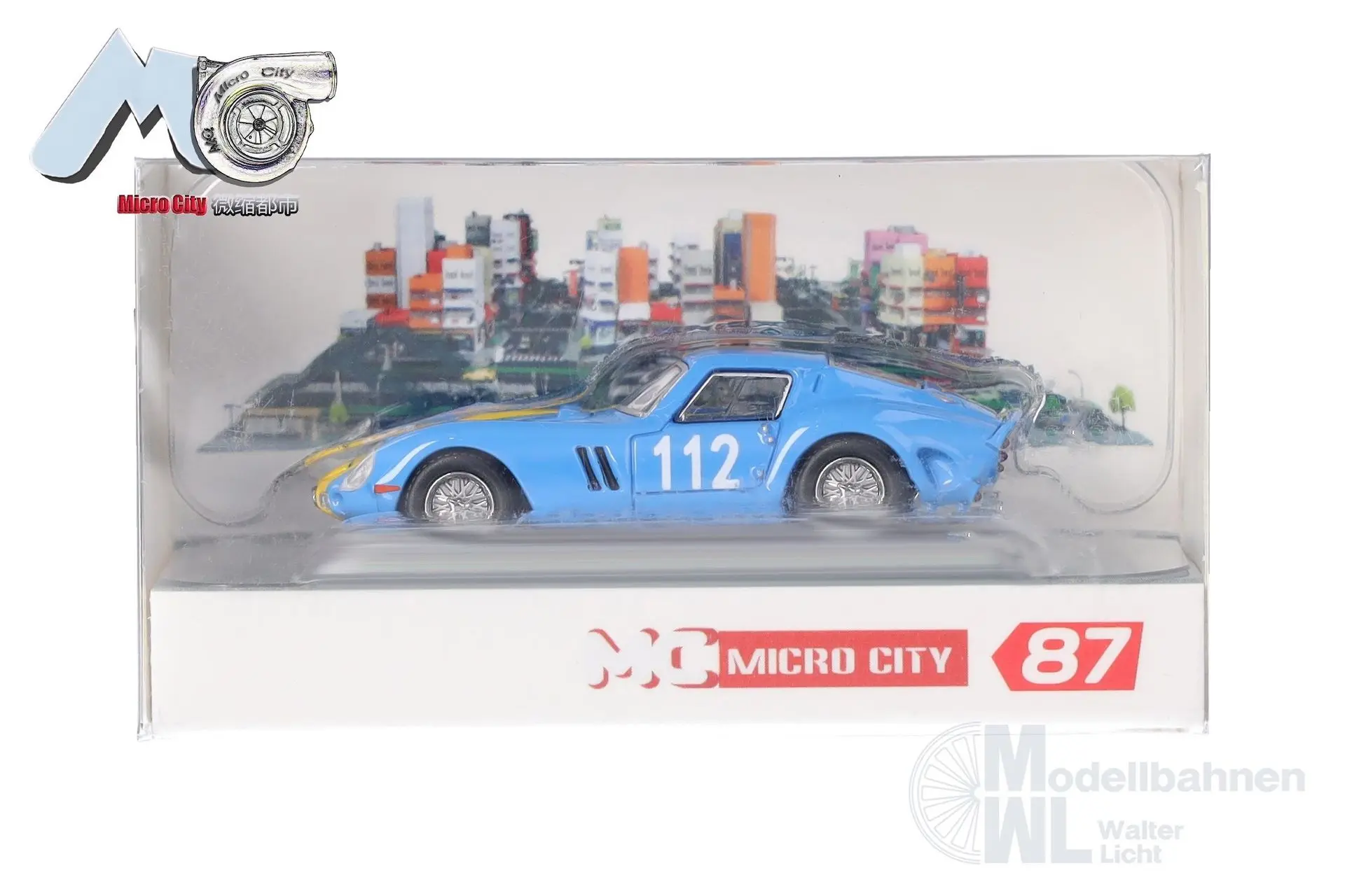 Herpa 87MC000058 - Ferrari 250 GTO 112 blau H0 1:87