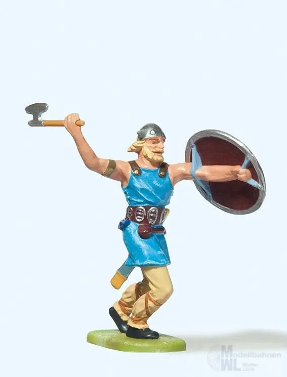 Preiser 50305 - Gallier stürmend mit Beil 1:25