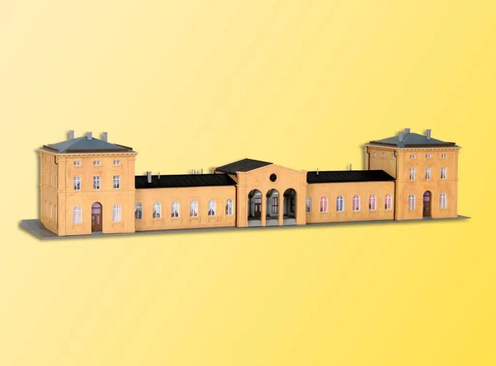 Kibri 37706 - Bahnhof Osterburken N 1:160