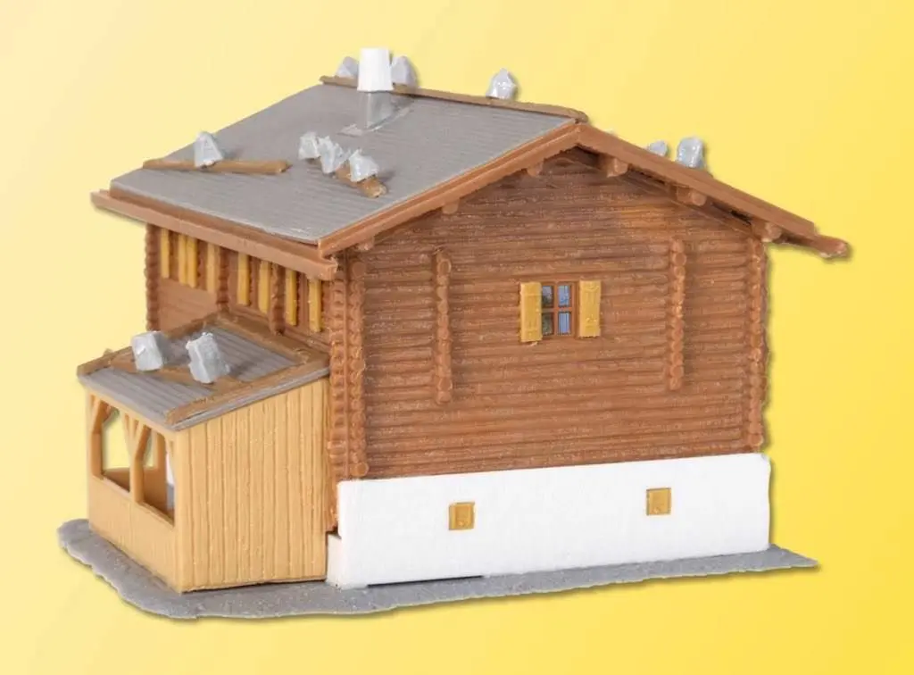 Kibri 37030 - Ländliche Häuser Sertig 2 Stück N 1:160