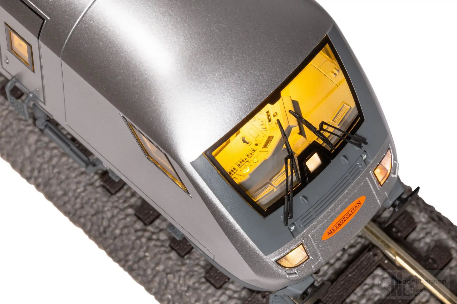 Piko 58151 - Zugpackung Metropolitan Express Train MET DB Ep.V 4.tlg. H0/GL Sound