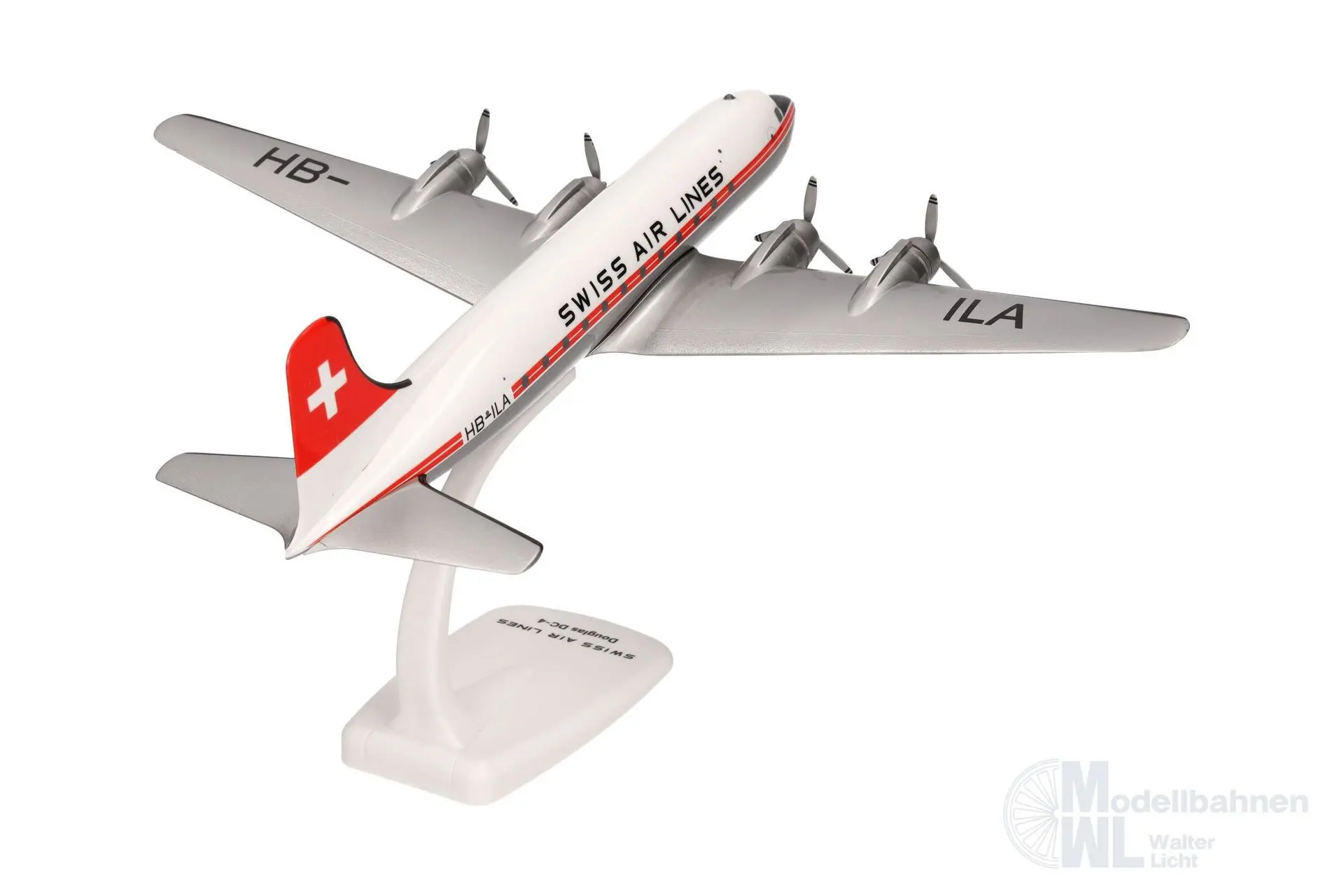 Herpa 614030 - Douglas DC-4 Swiss Air Lines 1:125