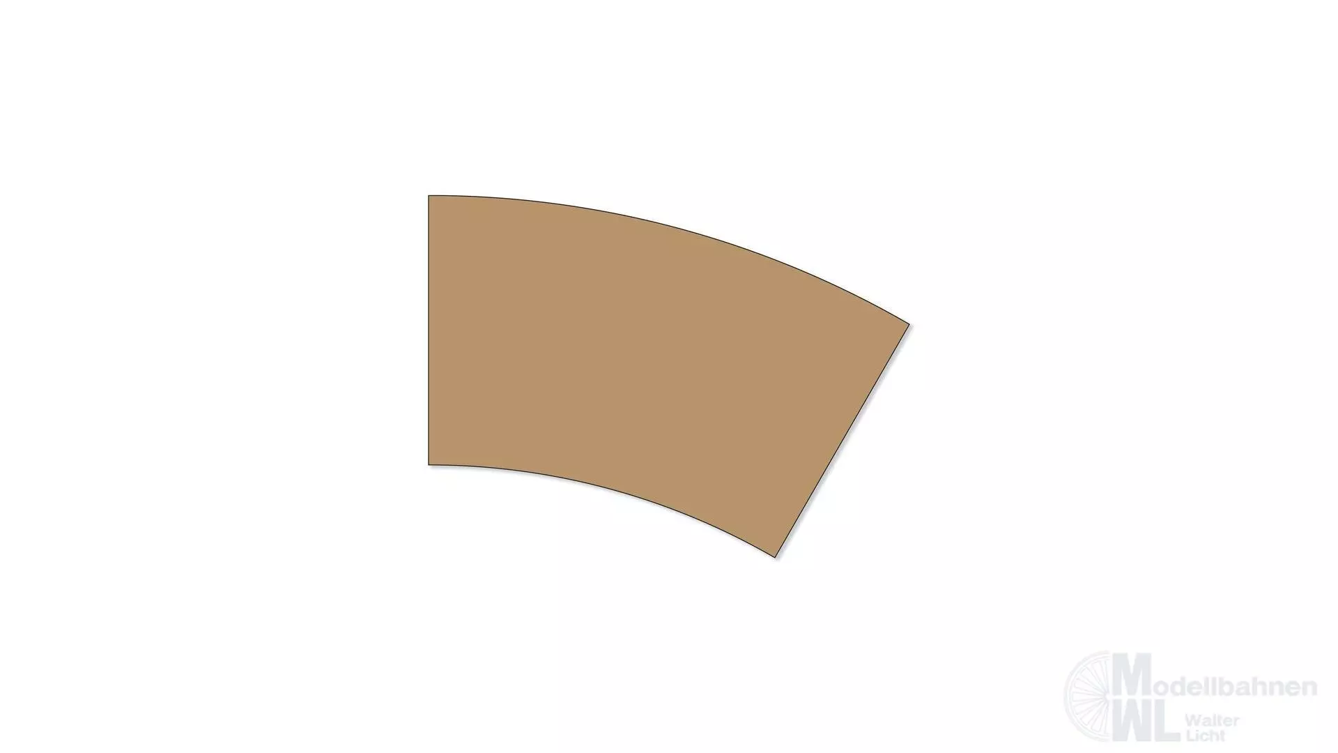 Noch 53844 - Easy-Track Trasse gebogen R2_R3 H0 1:87