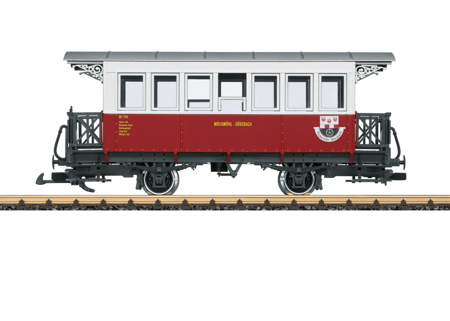 LGB 33205 - Personenwagen Jagdtalbahn NR 116 Ep.IV 1:22,5