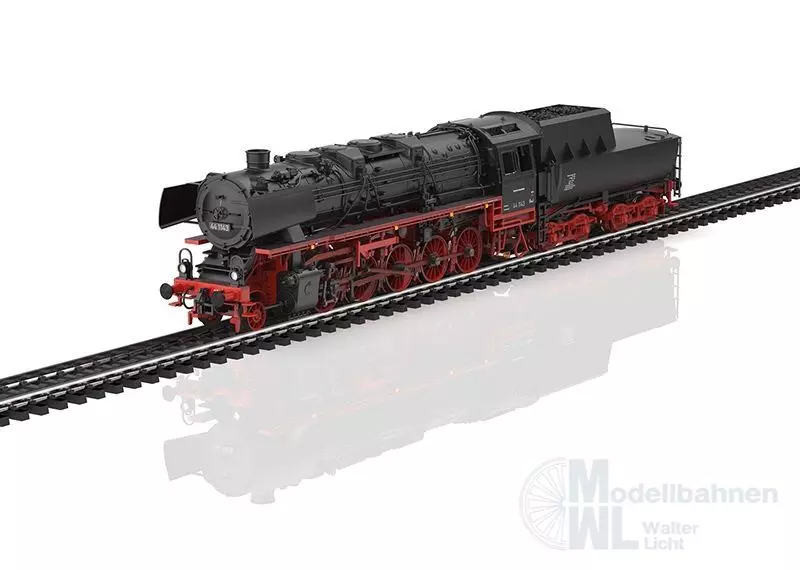 Märklin 39745 - MÄRKLIN - INSIDER Dampflok BR 44 DB Ep.III Wannentender H0/WS Sound