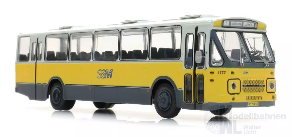 ARTITEC b.v. 487.070.36 - Regionalbus GSM 1363, DAF kleines Logo, Ausstieg hinten ready 1:87