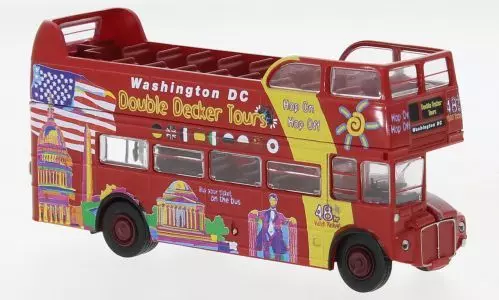 Brekina 61115 - AEC Routemaster City tour Washington H0 1:87