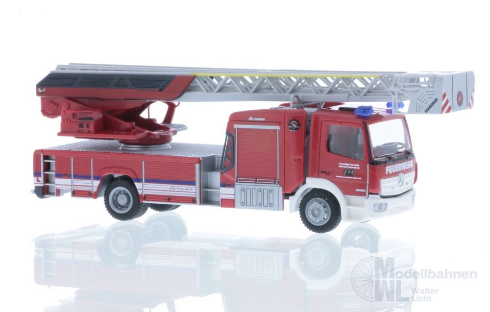 Rietze 71655 - Mercedes-Benz Atego Magirus DLK Feuerwehr Osterholz - Scharmbeck H0 1:87