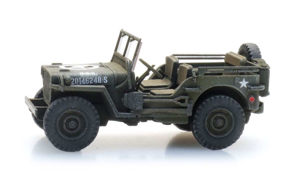 ARTITEC b.v. 6870579 - US Willys Jeep H0 1:87 ARTITEC b.v. 6870579 - US Willys Jeep H0 1:87