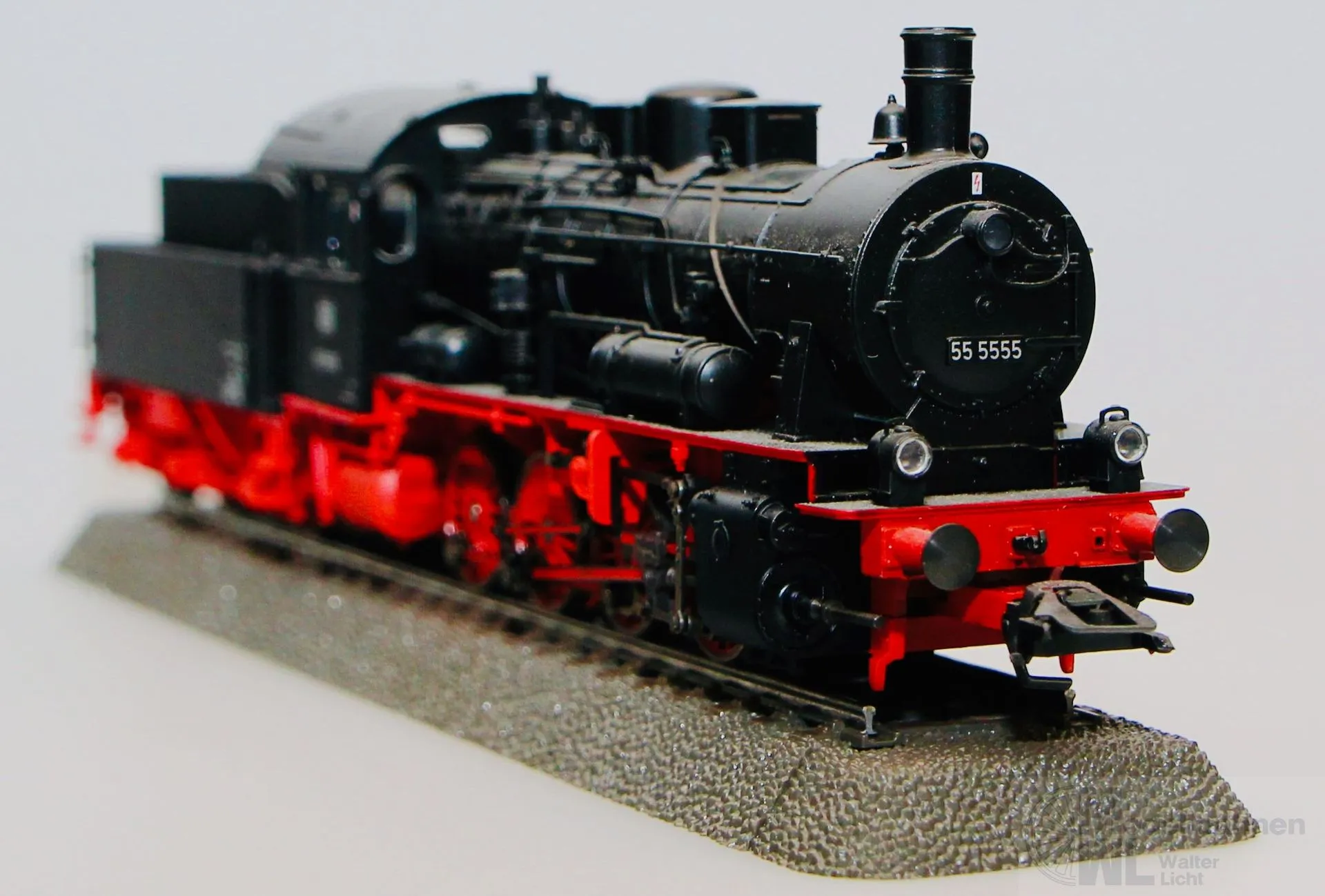 Märklin 37550 - MÄRKLIN - Dampflok BR 55 5555 DB Ep.III H0/WS Digital