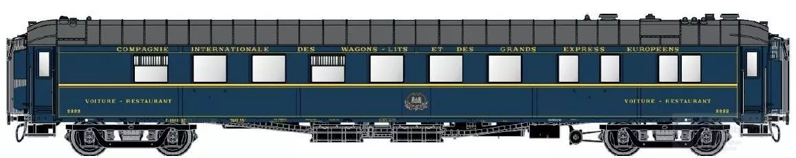 LS Models 49202 - Speisewagen WR CIWL Ep.IIIc H0/GL Beleuchtung