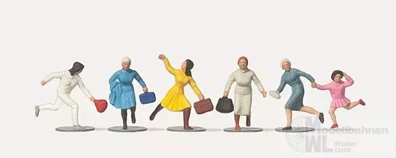 Merten Figuren 210971 - Eilende Reisende (weiblich) H0 1:87