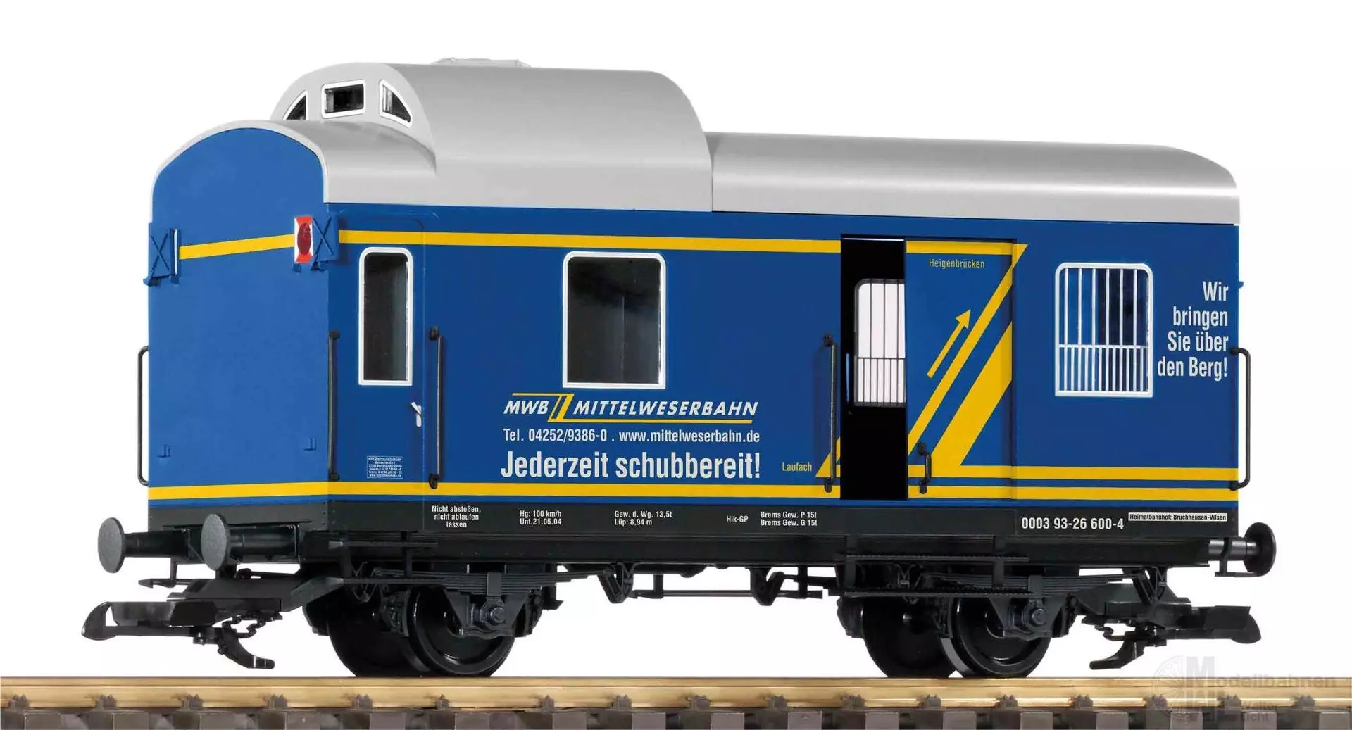 Piko 37843 - Packwagen MWB Ep.V SPUR G 1:22,5