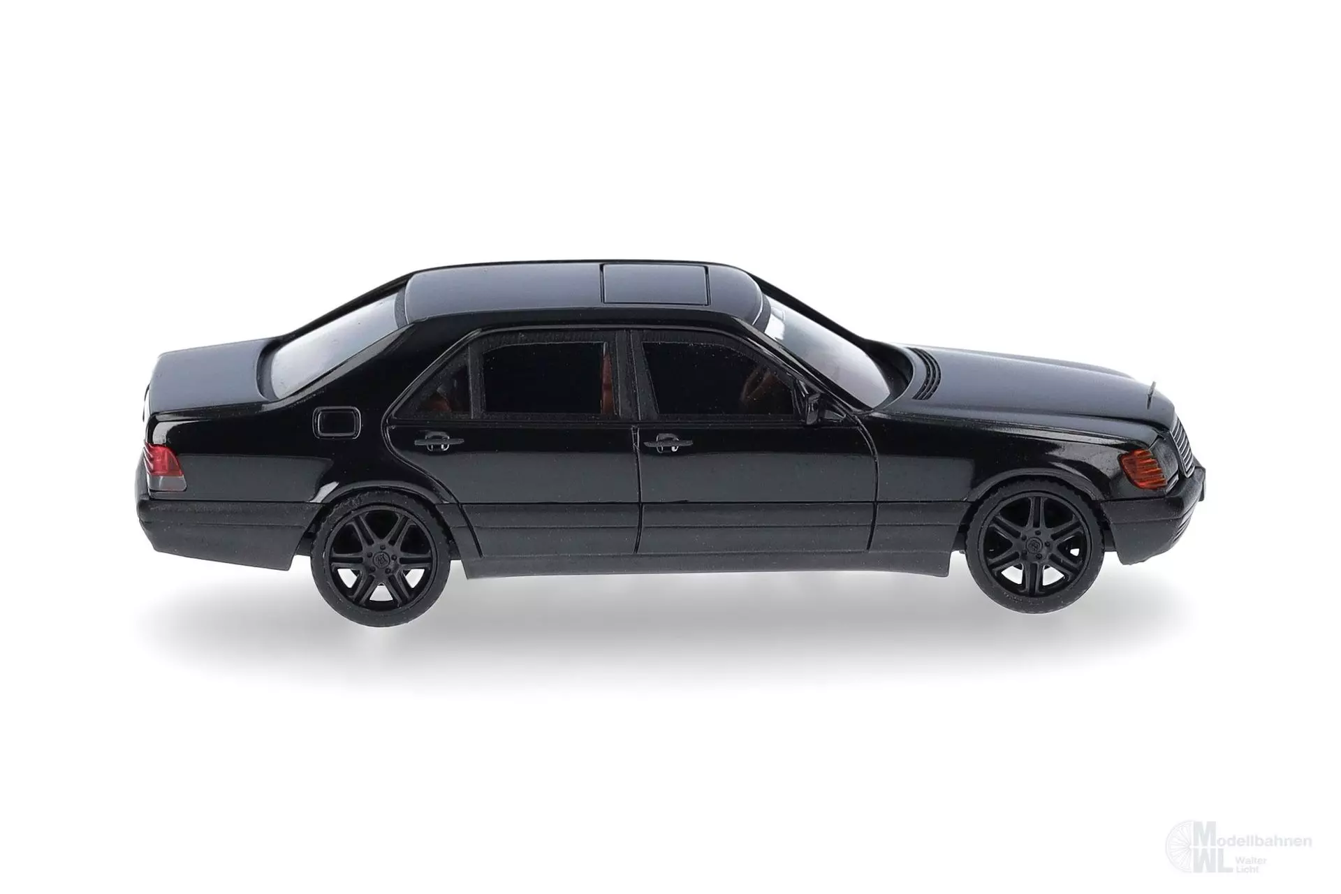 Herpa 020947-002 - Mercedes-Benz 600 SEL V12 schwarz H0 1:87