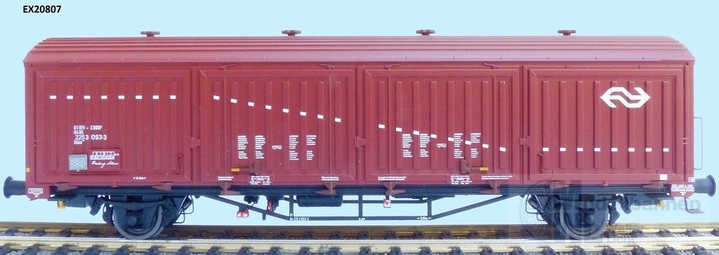 Exact Train 20807 - Schiebewandwagen NS Ep.IV Hbis EUROP 8 Sicken Nr.2 H0/GL Exact Train 20807 - Schiebewandwagen NS Ep.IV Hbis EUROP 8 Sicken Nr.2 H0/GL