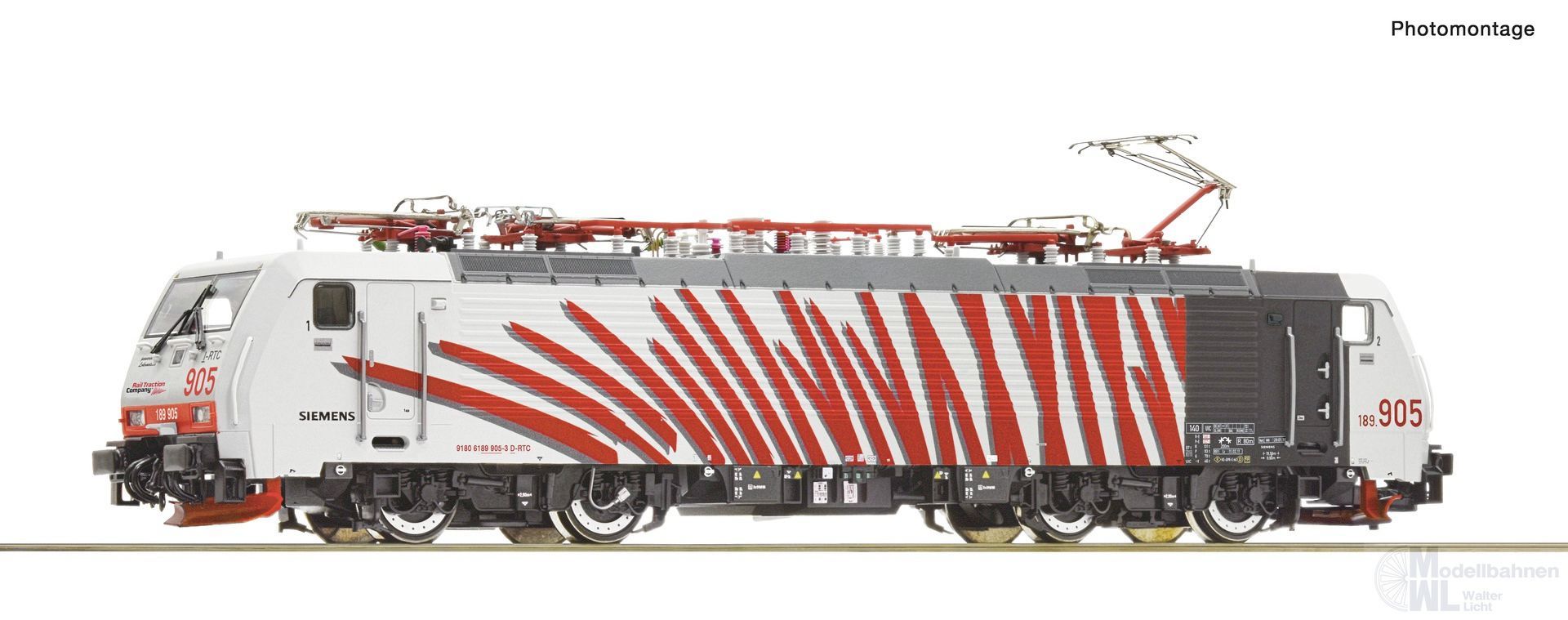 Roco 7520176 - E-Lok BR 189 905-3 RTC Ep.VI H0/WS Sound