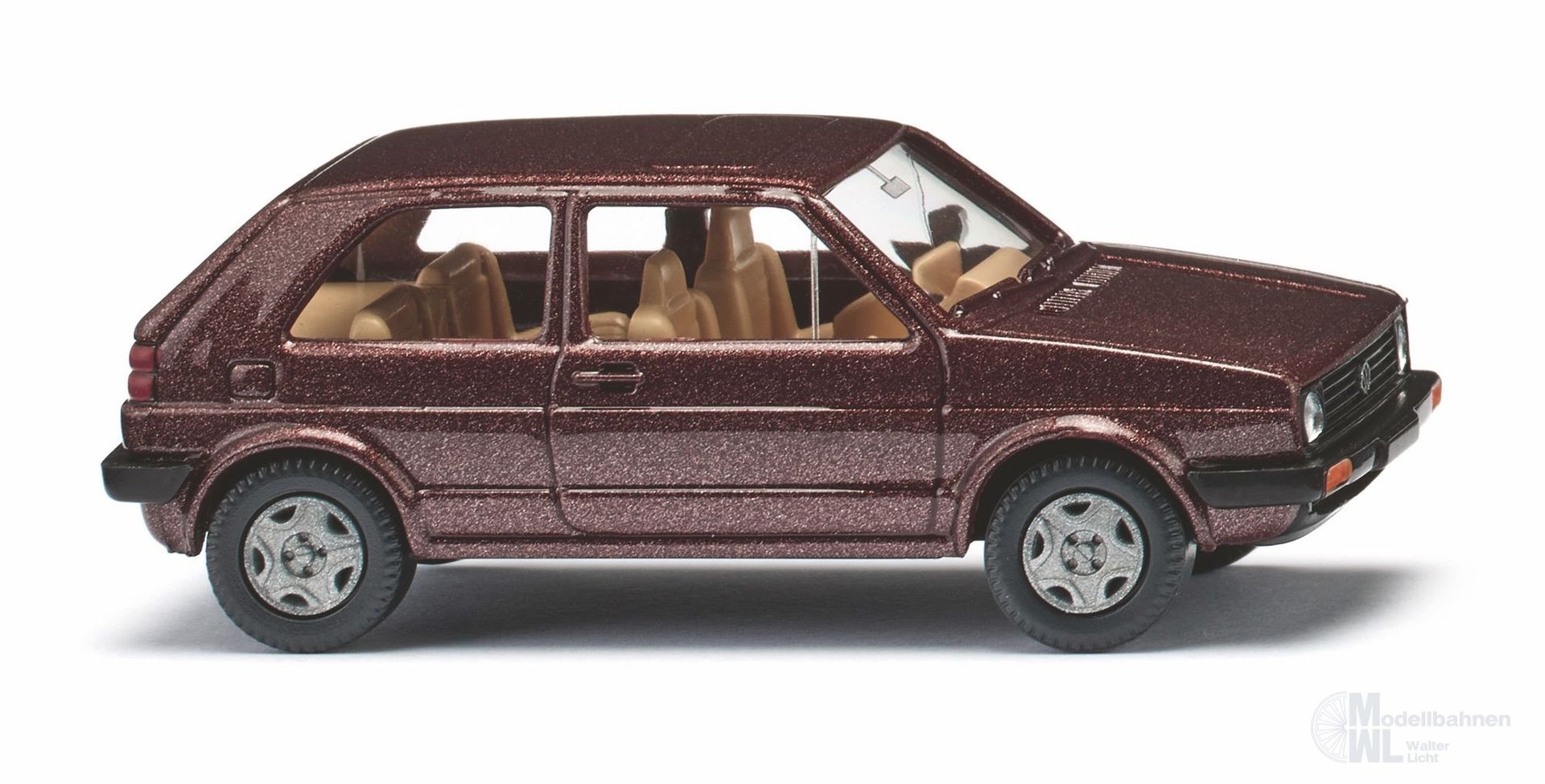 Wiking 004504 - VW Golf II - umbrabraun-metallic H0 1:87 Wiking 004504 - VW Golf II - umbrabraun-metallic H0 1:87
