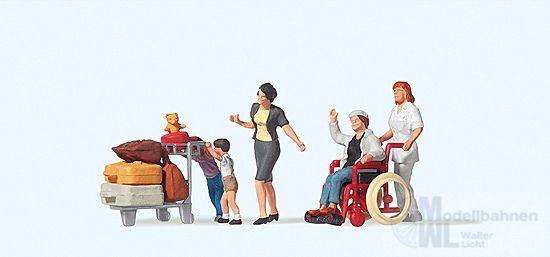 Preiser 10465 - Reisende H0 1:87