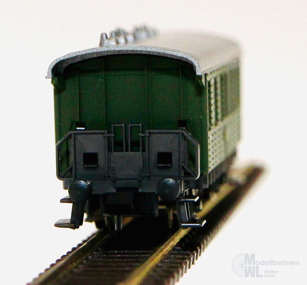 Roco 02200A - ROCO - Spantenwagen DB grün N 1:160