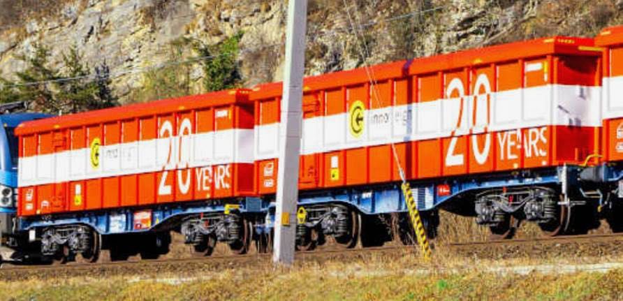 Jägerndorfer Modellbahn 78100 - Innofreight Scraptainer ÖBB Ep.VI 2.tlg. 20 Jahre 2.Betr.Nr. H0/GL