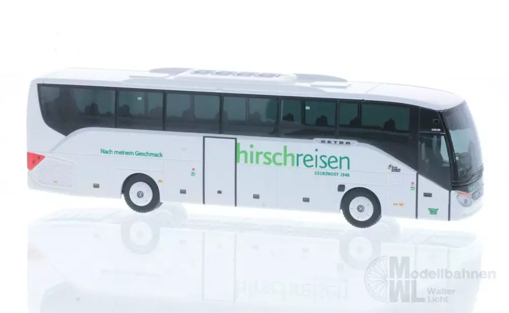 Rietze 77913 - Setra S 515 HD Hirsch Reisen Karlsruhe H0 1:87
