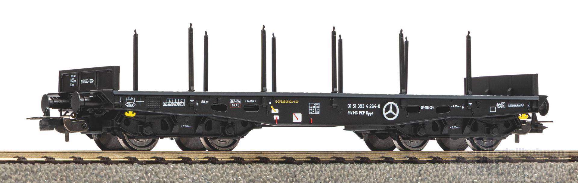 Piko 58419 - Rungenwagen PKP Ep.V H0/GL