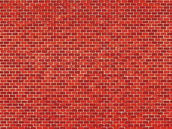 Auhagen 50504 - 1 Pappe Ziegelmauer rot lose H0 1:87 / TT 1:120