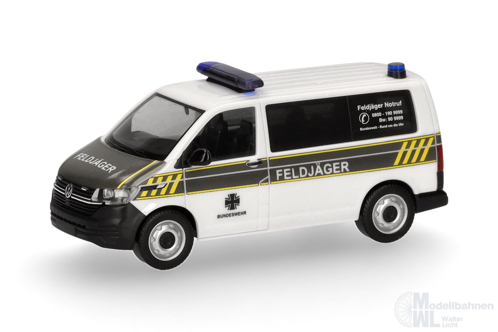 Herpa 700900 - VW T 6.1 Bus Feldjäger weiß H0 1:87