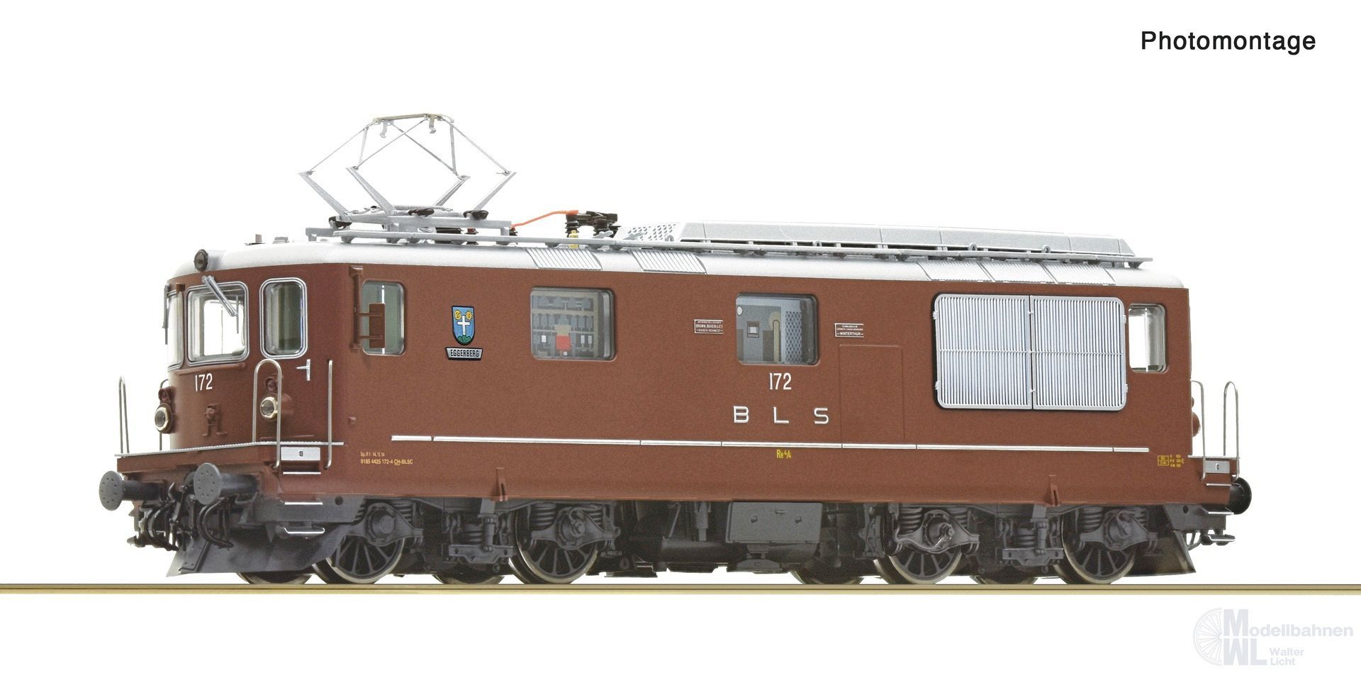 Roco 7520159 - E-Lok Re 4/4 BLS H0/WS Sound