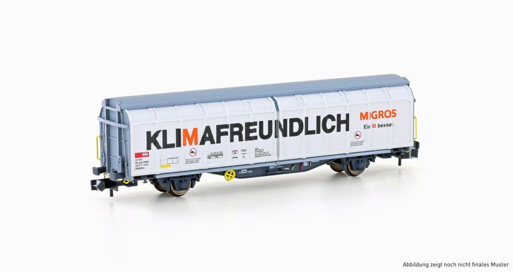 H24661-1024x544 Hobbytrain 24661 - Schiebewandwagen SBB/MIGROS Ep.VI Hbbillns N 1:160