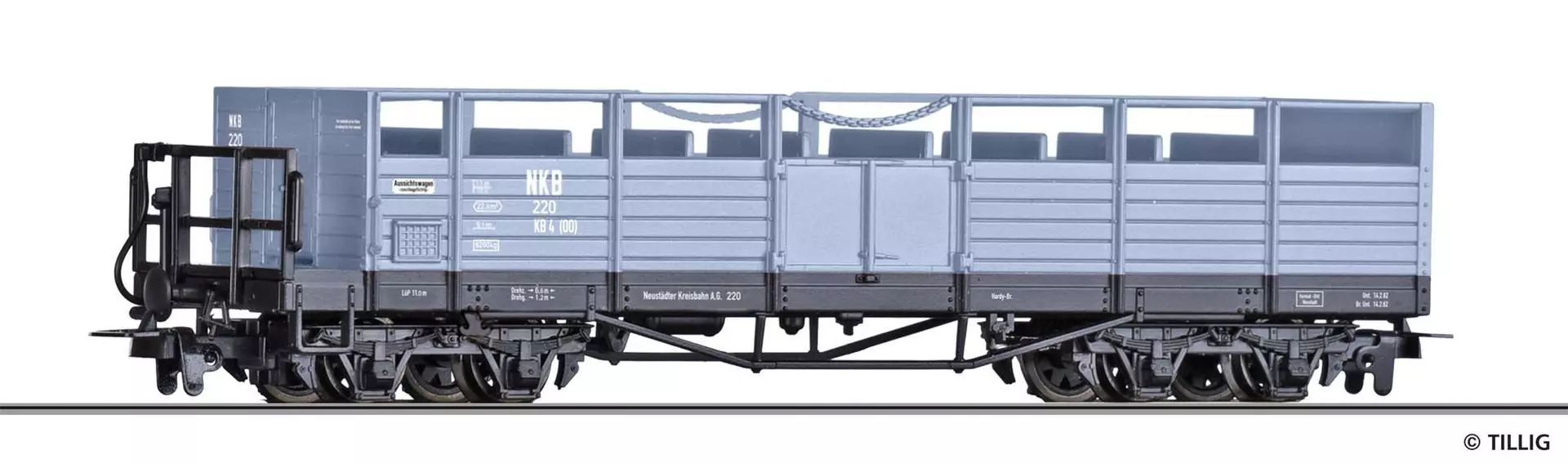 Tillig 05956 - Aussichtswagen NKB Ep.III KB4 H0e