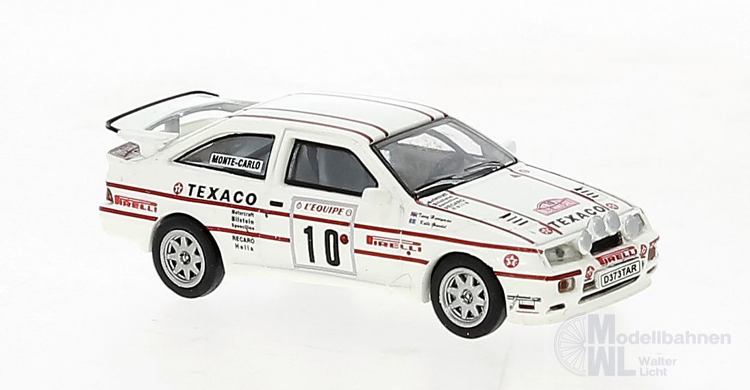 Brekina 19262 - Ford Sierra Cosworth Texaco10 K. Grundel Monte Carlo ´87 H0 1:87
