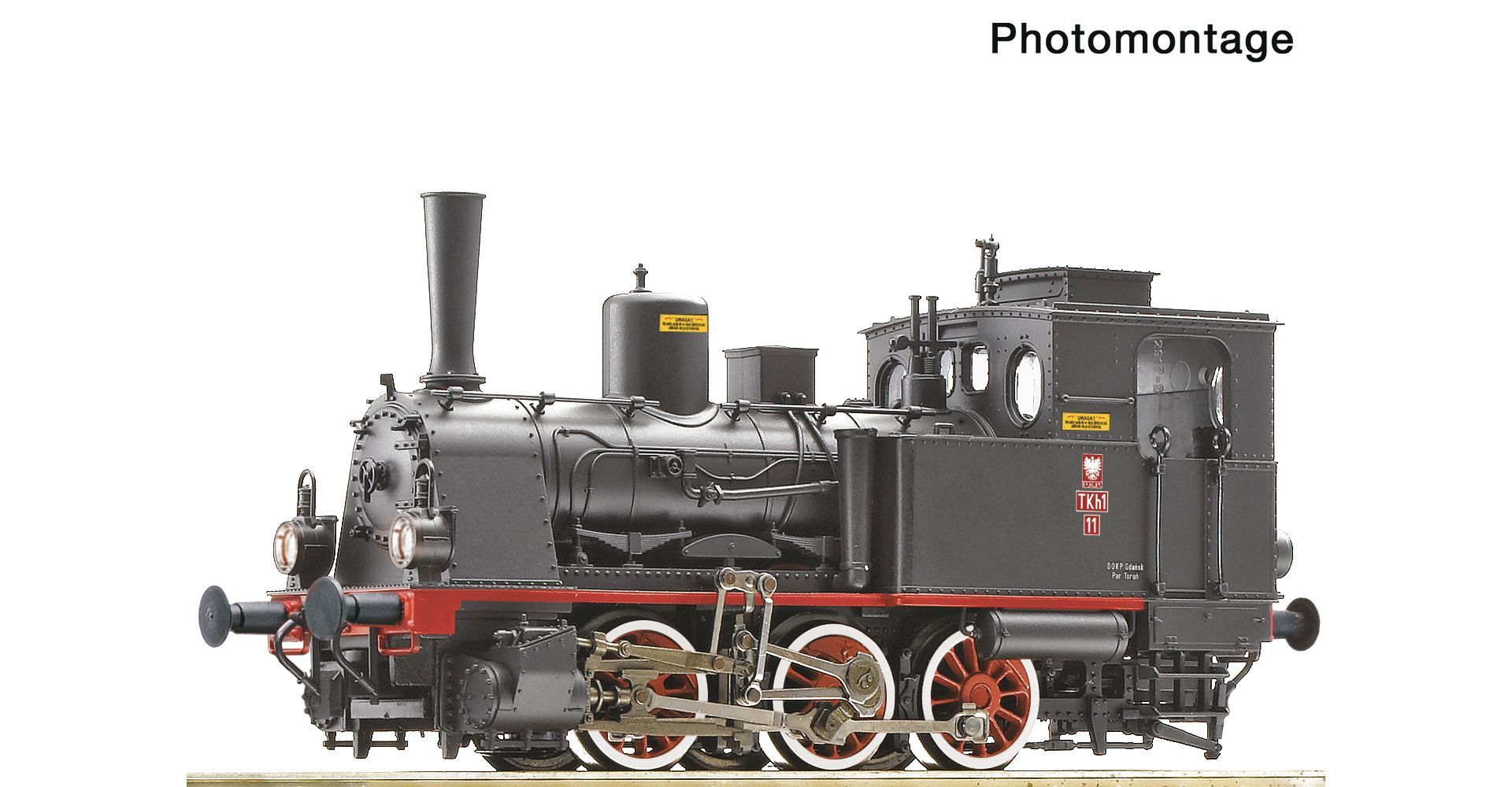 Roco 7100076 - Dampflok Tkh1-11 PKP Ep.III H0/GL