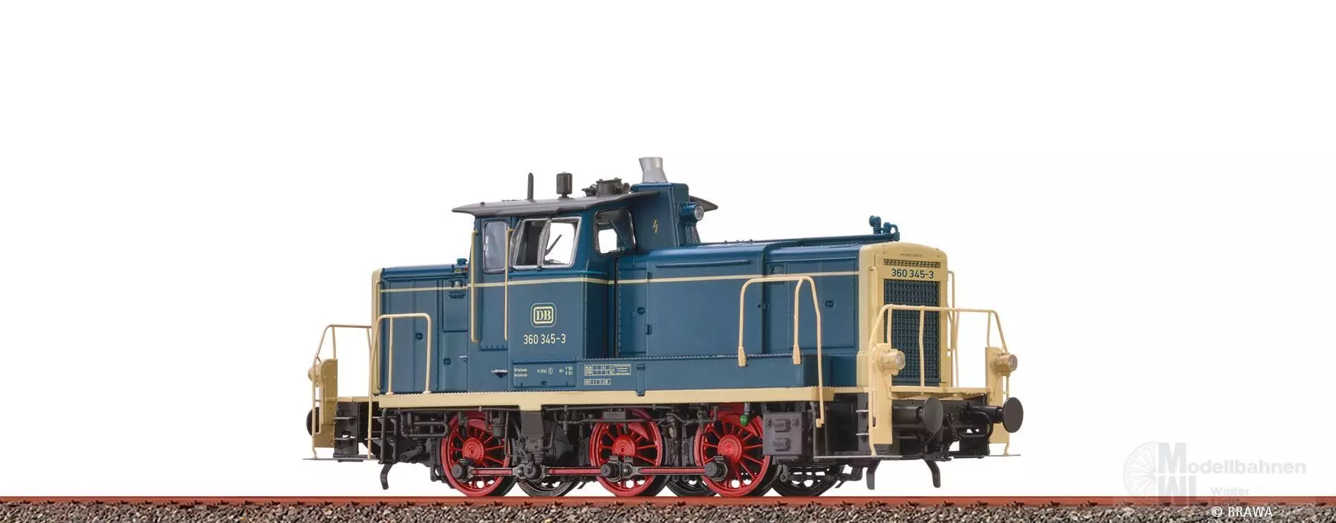 Brawa 42431 - Diesellok BR 360 345-3 DB Ep.IV H0/WS Sound